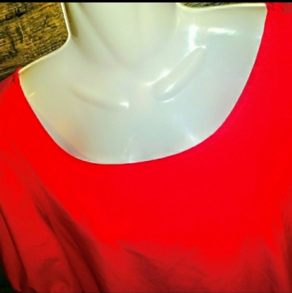 Coco and Main Shift Dress Size L Coral Chiffon New - Picture 6 of 10